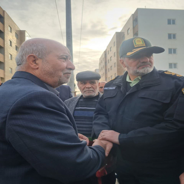 بازدید از پروژه زندگی توسط فرمانده کل نیروی انتظامی(سردار رادان)