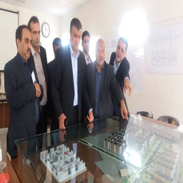 بازدید وزیر محترم وقت راه و شهرسازی از پروژه