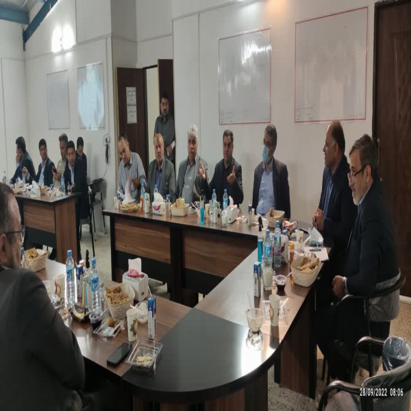 بازدید مدیریت محترم شرکت بازآفرینی شهری جناب آقای دکتر آیینی و اعضای محترم هیأت مدیره سازمان و معاونت محترم وزیر راه و شهر سازی