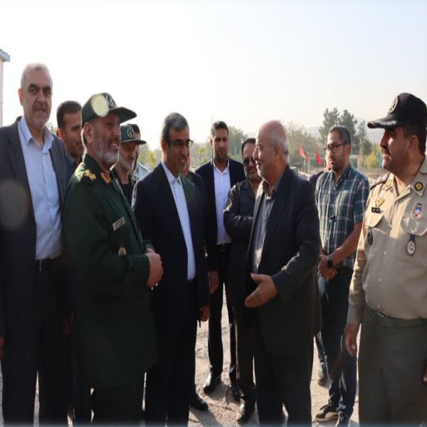 بازدید استاندار محترم خراسان رضوی از عملیات اجرایی پروژه مرکز فرهنگی دفاع مقدس