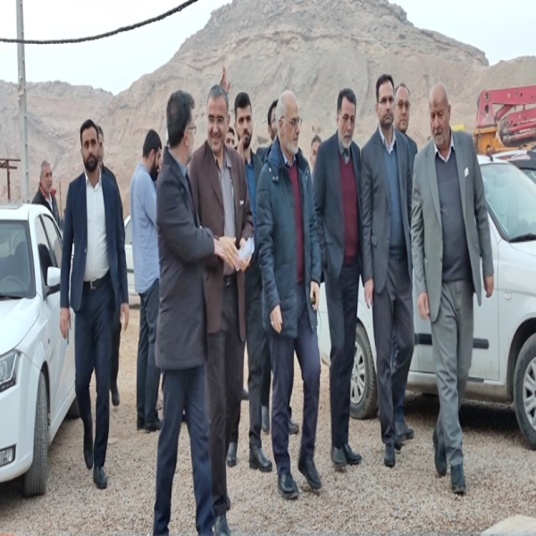 بازدید استاندار محترم استان خوزستان از پروژه